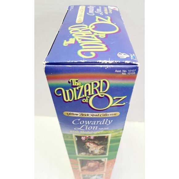 The Wizard of Oz Cowardly Lion Doll Yellow Brick Road Collection 1998 Y2K - Picture 5 of 10
